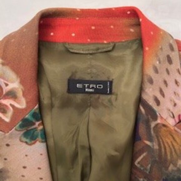 Ladies ETRO Blazer - Size 46 - Picture 3 of 5